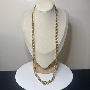 KJL Korea Gold Tone 30” Necklace